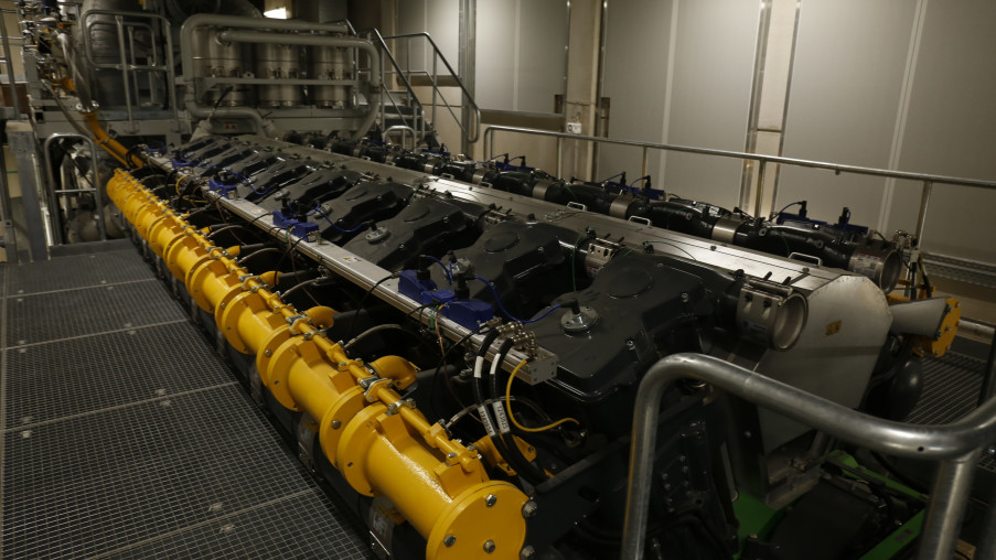 Planung und Bau eines Gasmotorenkraftwerks in Saarbrücken ENGIE